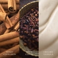 thumbnail image 3 of WoodWick Cinnamon Chai Scented Large Hourglass Candle, Crackles as it Burns, Perfect for Gifting, 21oz, 3 of 8