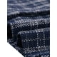 thumbnail image 5 of Vestido sin mangas a cuadros de tweed vintage con bolsillos delanteros y botones con cuello en V para mujer Azul oscuro XL, 5 of 5