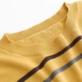 thumbnail image 6 of Ichuanyi Womens Stripe Tops 2026 Summer Short Sleeve Crewneck Lightweight Casual Pullover Shirts, 6 of 8
