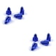 thumbnail image 2 of Kenally 4 piezas tapas de vástago de válvula de neumático que cubren accesorios componentes modificados vehículos cubierta de aire de rueda Azul 2piezas, 2 of 6