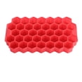 thumbnail image 2 of Billuyoard Molde de cubo de hielo de silicona grande 2 en 1 portátil Dropshipping con tapa, herramientas para hacer cubos que ahorran espacio para Herramientas y accesorios para hornear Rojo Billuyoard HA001574-06, 2 of 6
