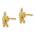 thumbnail image 2 of 14k Yellow Gold Sea Turtle Post Earrings, 2 of 7