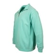 thumbnail image 4 of Comfort Colors Men's and Big Men's 1/4 Zip Fleece Sweatshirt, up to Size 3XL, 4 of 5