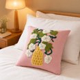 thumbnail image 4 of Zynviq Multicolor Pillow Covers 18x18inch Couch Pillow Covers Decorative Flower Square Polyester with Zipper, 4 of 6