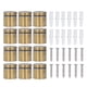 thumbnail image 1 of Advertising Nails, Stable And Reliable 25x25mm Stainless Steel Standoff Screws Strong Carrying Capacity For Photo Frame Hanging For Glass&nbsp;Mounting ANGGREK Otros, 1 of 8
