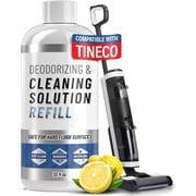 Floor Cleaning Solution compatible with Tineco iFLOOR, FLOOR ONE S3, S5, S6, and S7 (Except Steam Models)  Residue & Streak Free Floor Cleaner, Safe for Pets - Vacuum Mops Cleaning Solution Refill