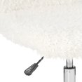 thumbnail image 3 of Urban Shop Faux Fur Task Chair, White Shepra, 3 of 5