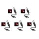 thumbnail image 1 of 5PCS Romántico Galaxy Star Night Light USB Power Car Lámpara Noche Ambiental () Rojo, 1 of 7