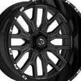 thumbnail image 2 of 1 X TIS 560BM 20X12 5X5.50/5X150 110.2 Hub -44 Offset Black Wheel Rim, 2 of 3