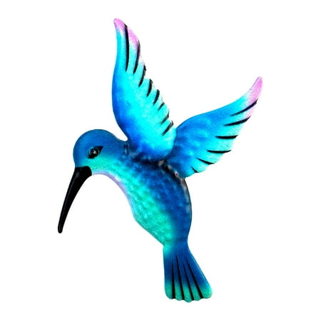

Gardening Decoration Pendant Art Wall Hanging Sign Special Iron Hummingbird Home Pendant Decoration Living Room Bedroom Decoration Handmade Candy Canes Stained Glass Window Hangings Birds on A Wire