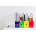 thumbnail image 2 of Magazine File Holder, Folder Holder, Magazine Organizer, Book Bins, Set of 5, Multi-Color, 2 of 8