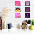 thumbnail image 4 of nipocaio Acrylic Record Rack Wall Mount CD Album Wall Display Rack Vinyl Wall Mount with 3M Backpack 6pcs, 4 of 5