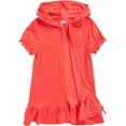 thumbnail image 3 of Pink Platinum Girls 4-6X Terry Swim Coverup(Coral 4), 3 of 7