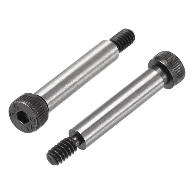 Unique Bargains Alloy Steel Socket Head Shoulder Bolts, 1-1/2'x1/4' Shoulder, #10-24 Thread, 4 Pack