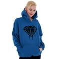 thumbnail image 3 of Diamond Dripping Fashionable Girly Hoodie Sweatshirt Women Men Brisco Brands S, 3 of 6