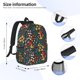 thumbnail image 5 of Easygdp Mushrooms And Flowers Mochila Ligera de 15 Pulgadas para Estudiantes, Mochila Cómoda para la Escuela y Viajes, Correas Ajustables, 5 of 6