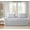 Grey, variant on 3 Piece Navy Daybed Cover Twin Size Cozy Daybed Sets Bedding Double Sided Quilting Cover Set Geometric Print Bedspread Coverlet All Season for Twin Bed with 2 Standard Shams,39"x75"