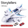 thumbnail image 2 of Toy Airplane Plane Toy with Sound and Light, with Mini Cars, Birthday Gift for Boys and Girls, 2 of 8