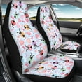 thumbnail image 2 of Binienty Ladybug Auto Seat Covers Front Seats Only Soft Cozy Cloth Seat Covers for Cars SUV Pick-up Truck Interior Protection Accessories, 2 Pack, 2 of 8