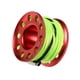 thumbnail image 2 of Soidarity Carrete de seguridad para dedos de buceo, cuerda de alta densidad, carrete tecnológico de aluminio con gancho a presión, accesorios Deportes acuáticos Rojo, 2 of 6