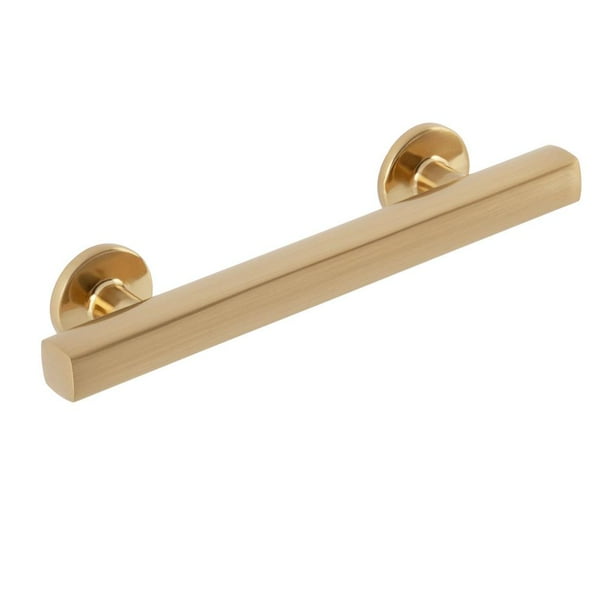 Sumner Street Home Hardware Flynn 3 1 2 In Satin Brass Drawer Pull Com Satin Brass Drawer Pull, Unusual Brass Cabinet Handles
