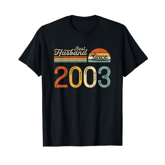 23rd wedding anniversary - Best Husband Since 2003 23 years T-Shirt