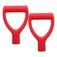 thumbnail image 1 of Shisuyan 2pcs Shovel D Grip Handle Replacement Handle For Digging Raking Tool Garden Accessories Gardening Tool, 1 of 9