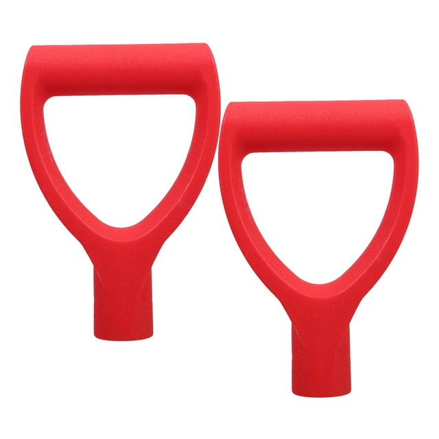 Shisuyan 2pcs Shovel D Grip Handle Replacement Handle For Digging Raking Tool Garden Accessories Gardening Tool