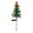 Green, variant on Bfogop 4-Pack Solar Christmas Garden Stake Lights, Decorative Xmas Tree Solar Christmas Yard Stake Outdoor Waterproof Pathway Lights for Garden Patio Yard Decor Multi-Color Lights