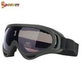 thumbnail image 3 of Spencer Black and Clear Snowboarding Sports Goggles, 3 of 10