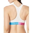 thumbnail image 2 of Calvin Klein Women’s This is Love Modern Cotton Bralette, White, Small, 2 of 2