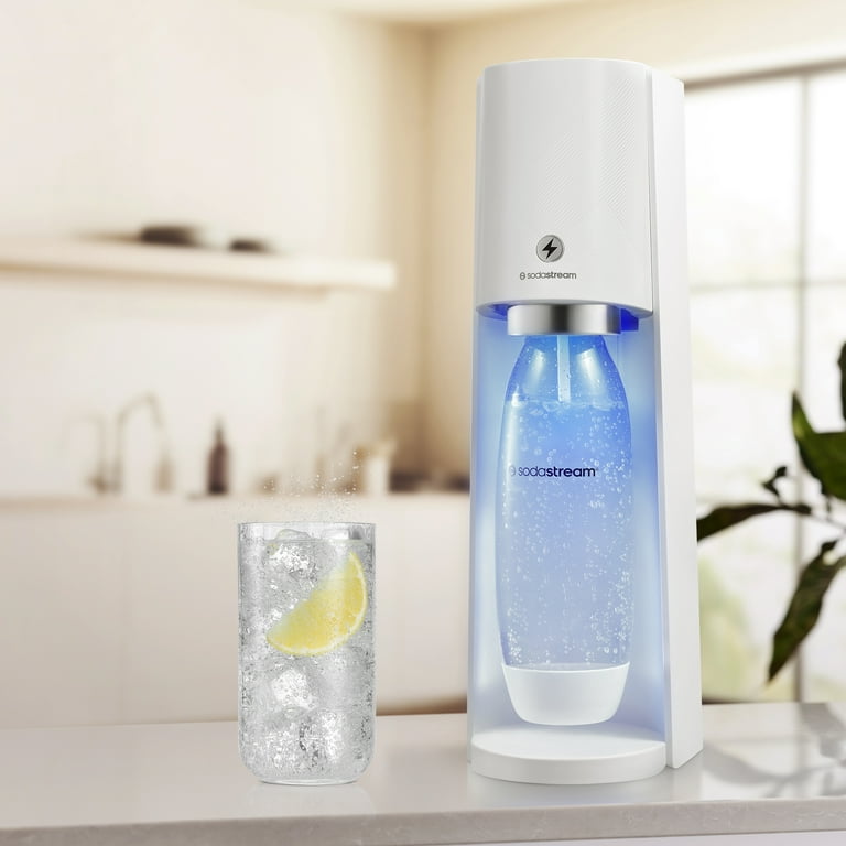 SodaStream E-Terra Fizz Machine - Sparkling Water Maker with SodaStream E-Terra Fizz Machine - Sparkling Water Maker with