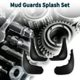 thumbnail image 2 of Unique Bargains Mud Flaps Splash Guards for Land Rover Range Rove Vogue 2013-2022 with Pedal W/Mount Accessories Mud Guards Front and Rear 1 Set, 2 of 6