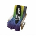 thumbnail image 4 of Pride Soft Flannel Fleece Throw Blanket, Be Strong Gay Parade Slogan Freedom Rights Equality Love Theme with a Heart, Cozy Plush for Indoor and Outdoor Use, 50" x 70", Multicolor, by Ambesonne, 4 of 6