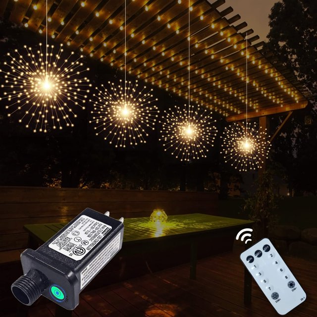 Starburst Sphere Lights SHUKAN 800 LED, 8 modos de control remoto