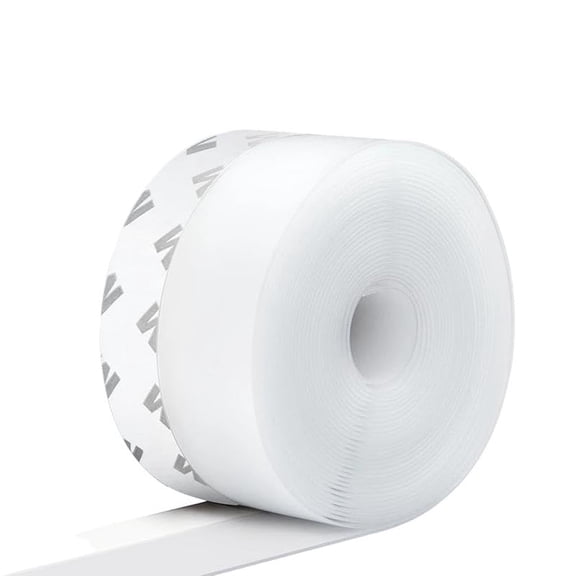 Door Weather Stripping, 16.4Ft Self-Adhesive Seal Strip 1.38in Wide for Doors Windows Shower Draft Stopper & Insulation