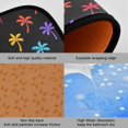 thumbnail image 2 of 2-Piece Kitchen Mat Set Non Slip Washable Floor Mats Decorative Rugs for Kitchen Sink Laundry Colorful Palm Tree Icons, 2 of 7