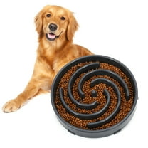 WHIPPY Slow Feeder Dog Bowl, Pet Food Feeding Bowl, Preventing Choking Bloat Dogs Bowl for Small Medium Large Dogs