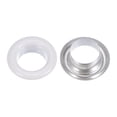 thumbnail image 4 of Uxcell 300set Grommets Kit Metal Eyelets 8mm 3/10" Hole Tiny Grommet for Shoes Clothes Belt Tag DIY Project, White, 4 of 6