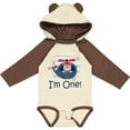 thumbnail image 3 of Inktastic 1st Birthday Boys Helicopter 1 Year Old Boys Long Sleeve Baby Bodysuit, 3 of 5