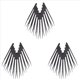 thumbnail image 1 of Pinza Antiestatica de Plastico Recta de Punta Rdonda de Industrias Negro 30Pzs, 1 of 5