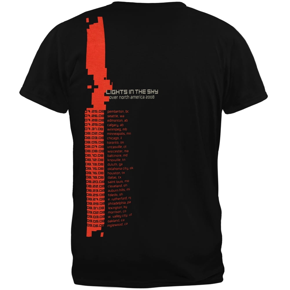 Nine Inch Nails Men's The Slip 08 Tour Soft Short Sleeve T Shirt