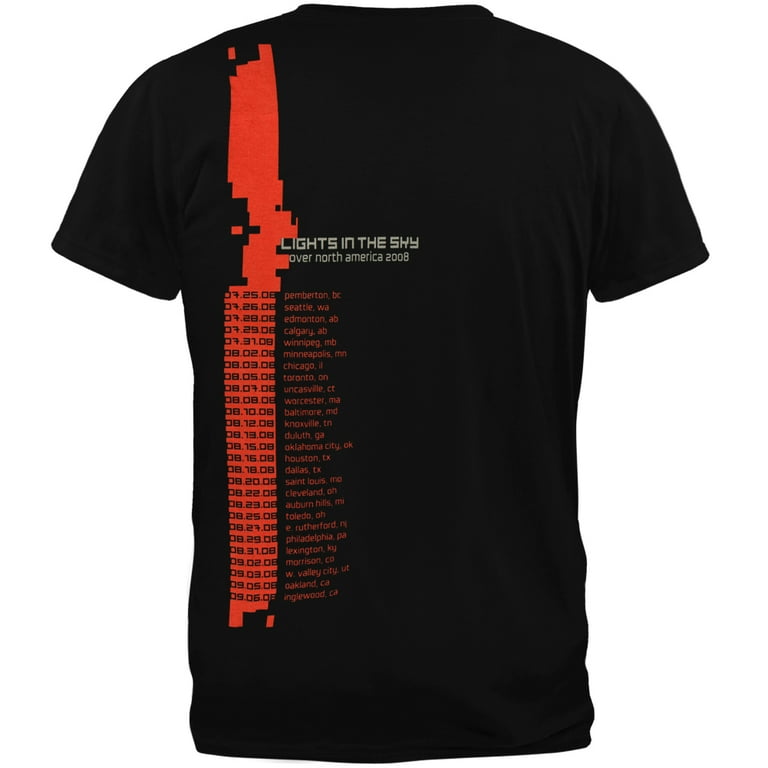 Nine Inch Nails Men's The Slip 08 Tour Soft Short Sleeve T Shirt