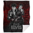 thumbnail image 2 of Elvis Presley Blanket, 50"x60", Comeback Performance Silky Touch Sherpa Back Super Soft Throw Blanket, 2 of 5