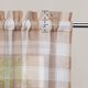 thumbnail image 2 of Cortinas de cuadros escoceses estilo granja, semitransparentes, para cocina campestre, de hilo grueso, estilo medias cortinas de café, 66 cm de ancho x 91 cm de largo, en blanco y negro, juego de 2, 2 of 8