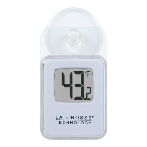 La Crosse Technology Instant-Read Digital Window Thermometer, 314-158-CBP