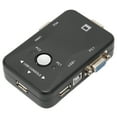thumbnail image 2 of Interrupteur KVM, Interrupteur KVM USB 2.0 Multifonction 2 Ports Plug And Play pour 98, 2 of 8