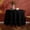 Black, variant on Retro Farmhouse Ruffle Round Tablecloth Cotton Flounces Washable Rectangle Table Decoration for Baby Shower Kitchen WeddingParty