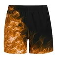 thumbnail image 5 of DPTALR Pantalon de Plage Casual pour Homme Flame Printing Special, 5 of 5