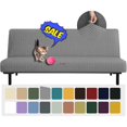 thumbnail image 1 of Funda para futón con diseño de Jacquard de Alta Elasticidad, sin Brazos, para sofá Cama, Protector Antideslizante para Muebles con Fondo elástico, 1 of 4